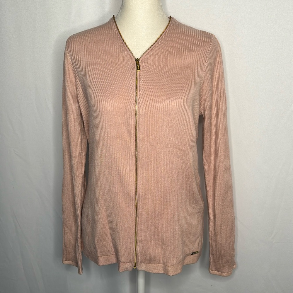 ❤️3/$30 Calvin Klein Zip Up Sweater
